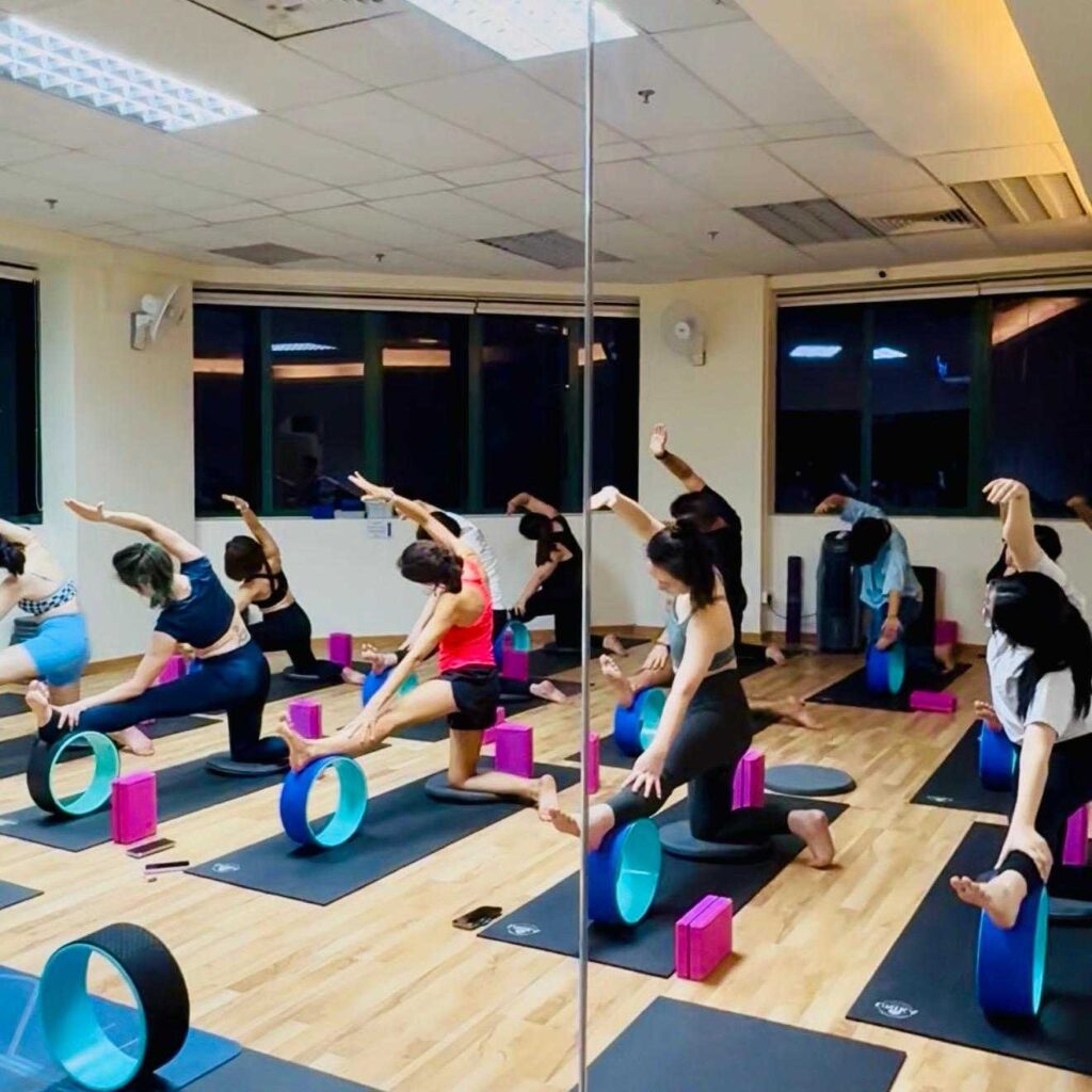 Corporate yoga classes in Singapore