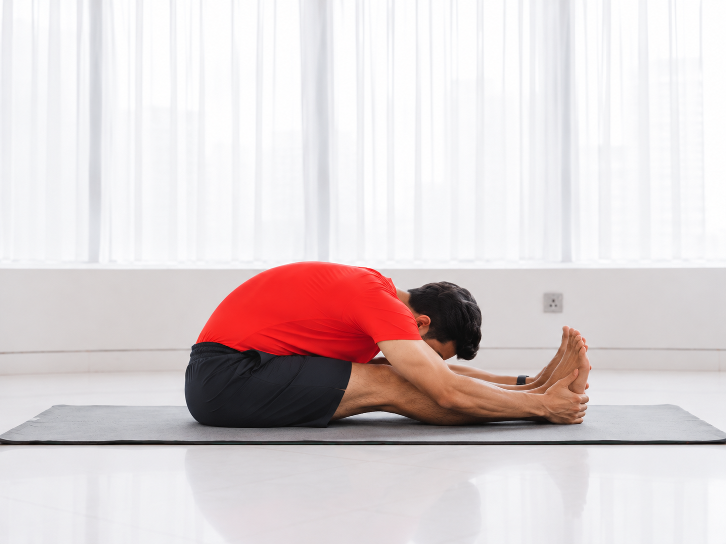 Seated Forward fold pose