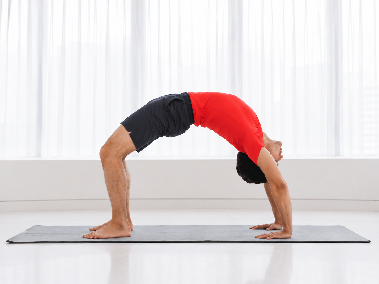Upward-facing bow pose